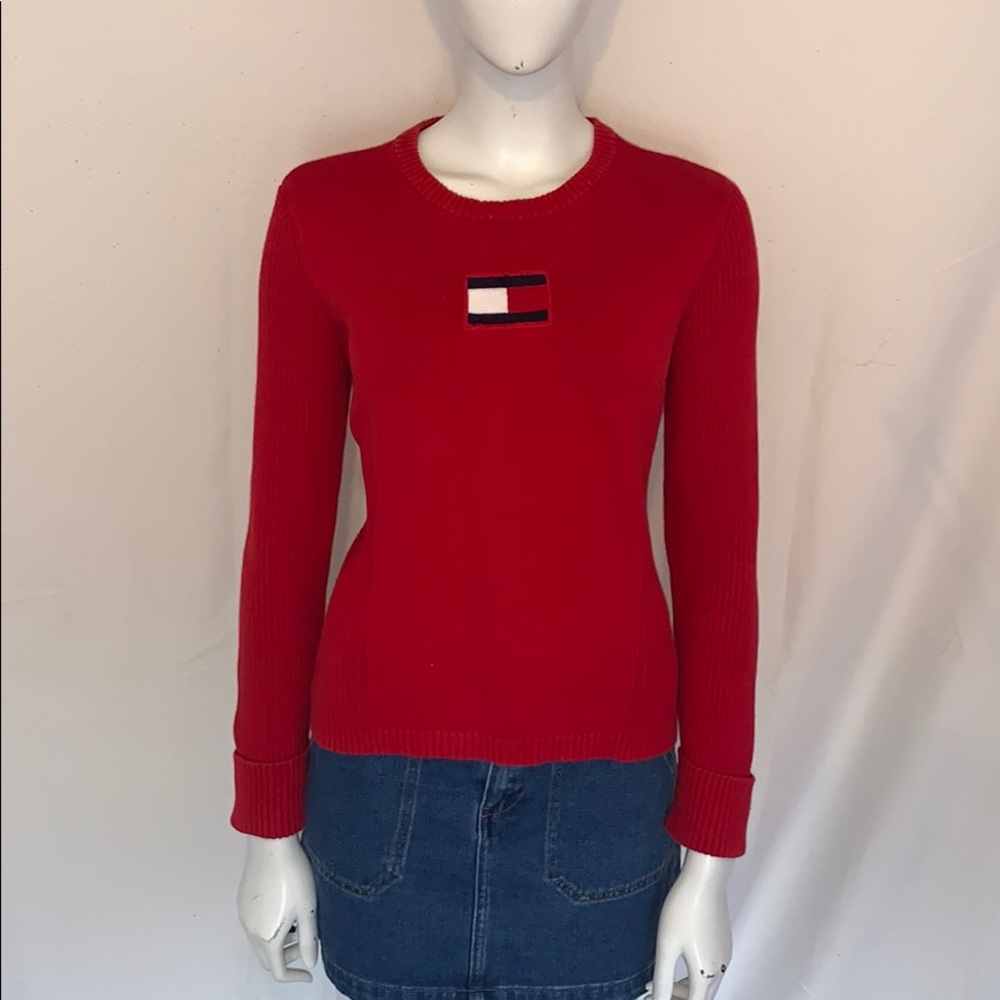 Vintage Tommy Hilfiger Crew Neck Pullover Sweater